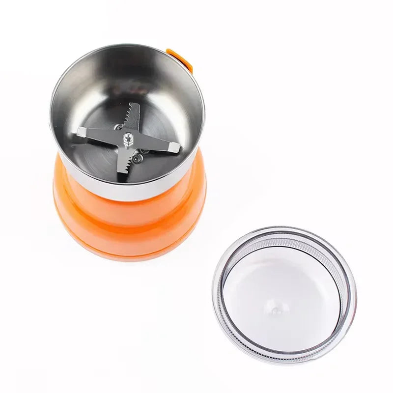 Stardust Japan Coffee Grinder 150gm 250W - Orange - Tashqila Stardust Japan Coffee Grinder 150gm 250W - Orange - Tashqila